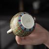 Su's Ceramic Gilded Silver Dunhuang Teapot Set