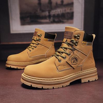 Martin Boots Autumn and Winter High-top British Style Boots Trendy Shoes Casual Leather Boots 22 Years Old New