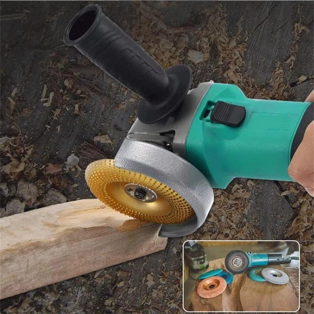Arc Angle Wood Shaping Grinder Wheel 16mm Aperture Angle Grinder Accessory  Sanding Tasks