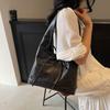 Koreanische, stylische Handtasche mit großem Fassungsvermögen und Schleifenverschluss – trendiges Design für Damen