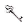 Simple Skeleton Key Charms Multi Color Alloy Pendants For Vintage Themed Jewelry