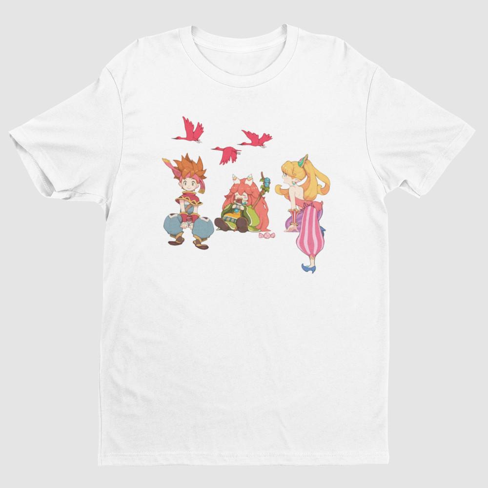 Promo Secret of Mana Japanese Premium Unisex T Shirt Gifts for JRPG Gamers Unisex T-Shirt XXXL