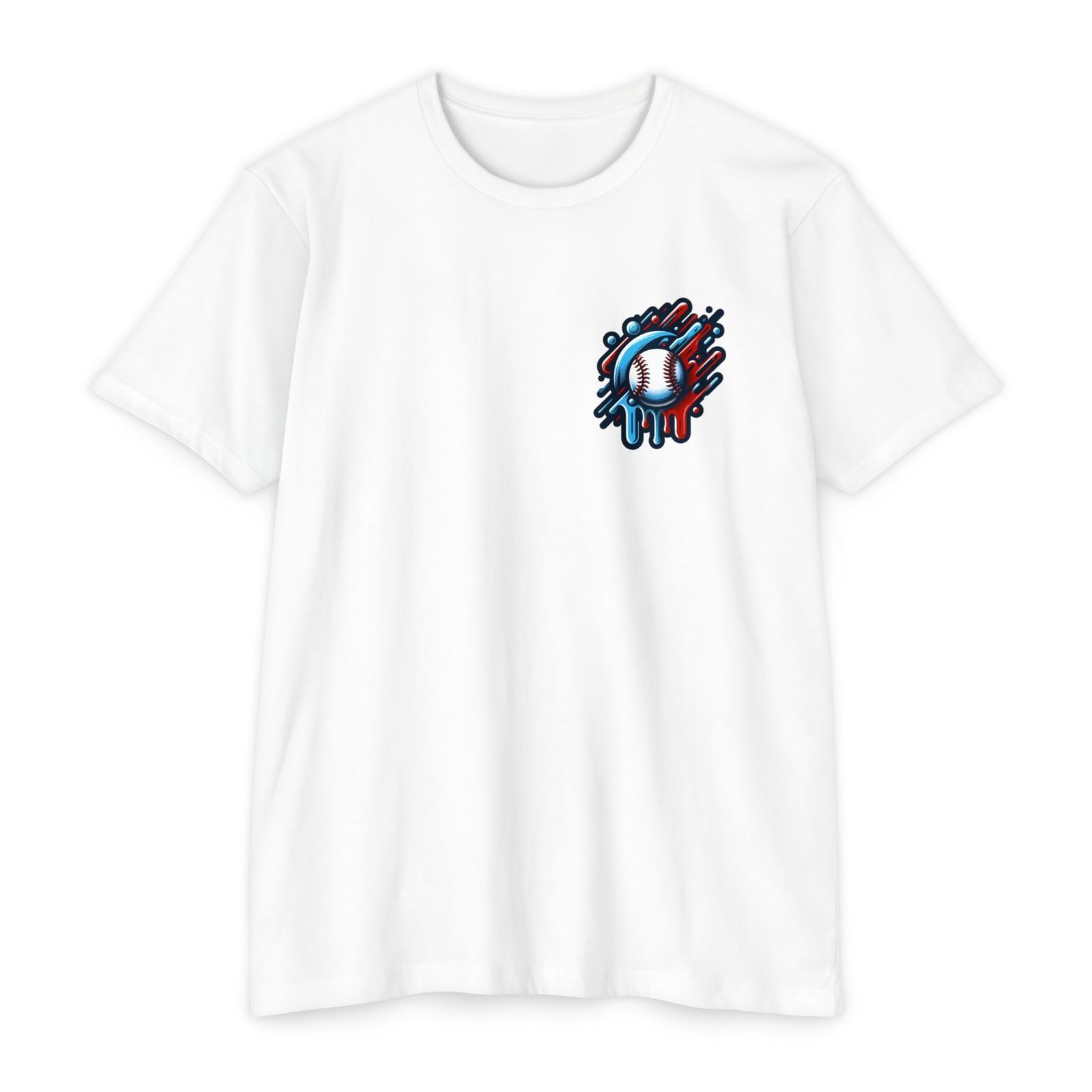 

Baseball Drip Art T-Shirt, Unisex Sports Shirt, Graphic Tee for Gamers, Gift for 5XL різнокольоровий