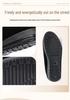 Women's Black Old Beijing Soft Sole Cloth Shoes - Flat, Non-slip, Shallow Mouth, Ideal for Work and Dance