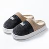 Cotton slippers autumn and winter 2025 new home indoor thickened bottom warm plush cotton mop winter