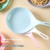 Korean-style Large Spoon With Handle For Holding Bone Disc And Serving Plate With Handle