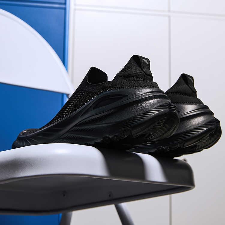 Anta Wygodne Wszechstronne Modne Antypoślizgowe Odporne na Ścieranie Niskie Buty Codzienne Męskie sneakersy Czarne 112528865-3