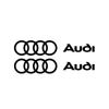 2pcs Car Sticker Both Side Body Auto Vinyl Film Stylish Personalized Decals For For AUDI A3 A4 A5 A6 Q7 RS3 RS4 Car Accessories