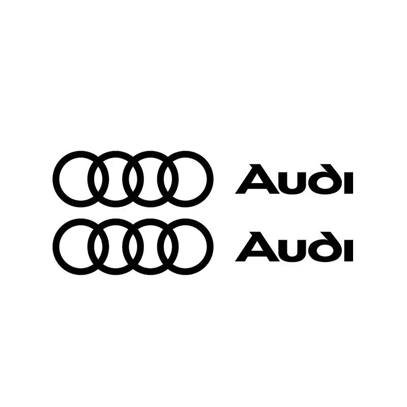 2pcs Car Sticker Both Side Body Auto Vinyl Film Stylish Personalized Decals For For AUDI A3 A4 A5 A6 Q7 RS3 RS4 Car Accessories