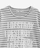 Kilyu I Destroy Stripe Long Sleeve T-Shirt_Melange Gray