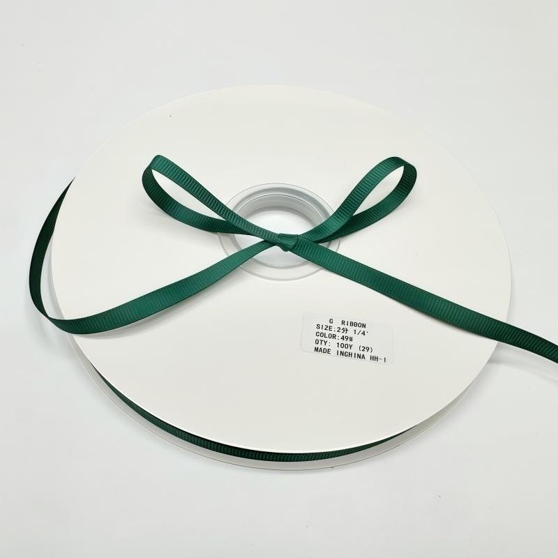 6mm Ribbed Ribbon: High-Quality Accessory for DIY, Hair, Bookmarks, Gift Boxes, and More
