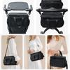 Organisateur d'accessoires pour poussette bébé Sacs à couches Sacs pour articles de maman Sac à main en tissu imperméable à grande capacité coupe-vent d'extérieur