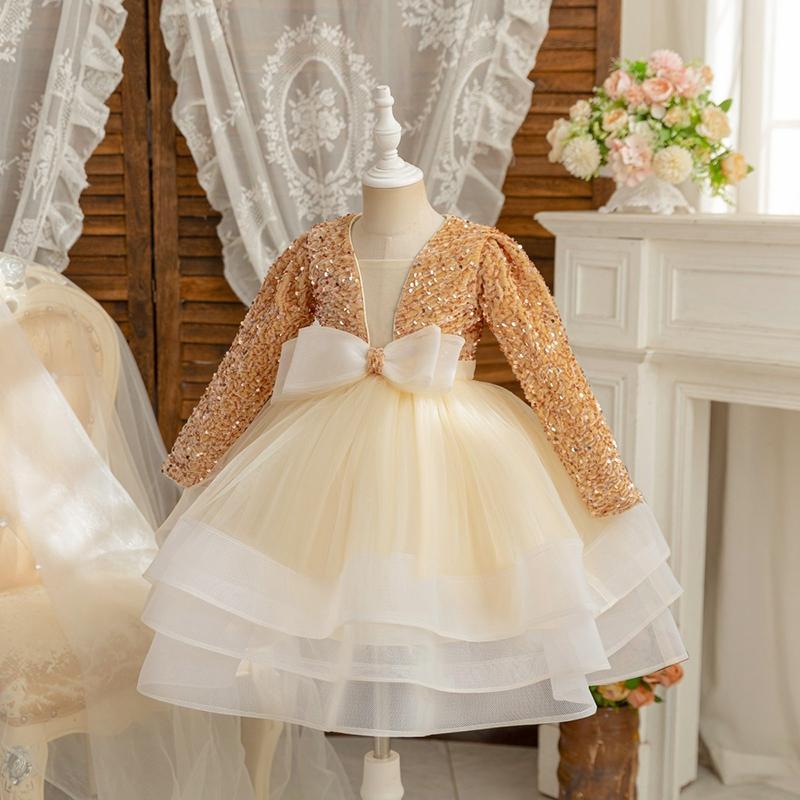 4-11 Years Kids Girls Formal Dresses