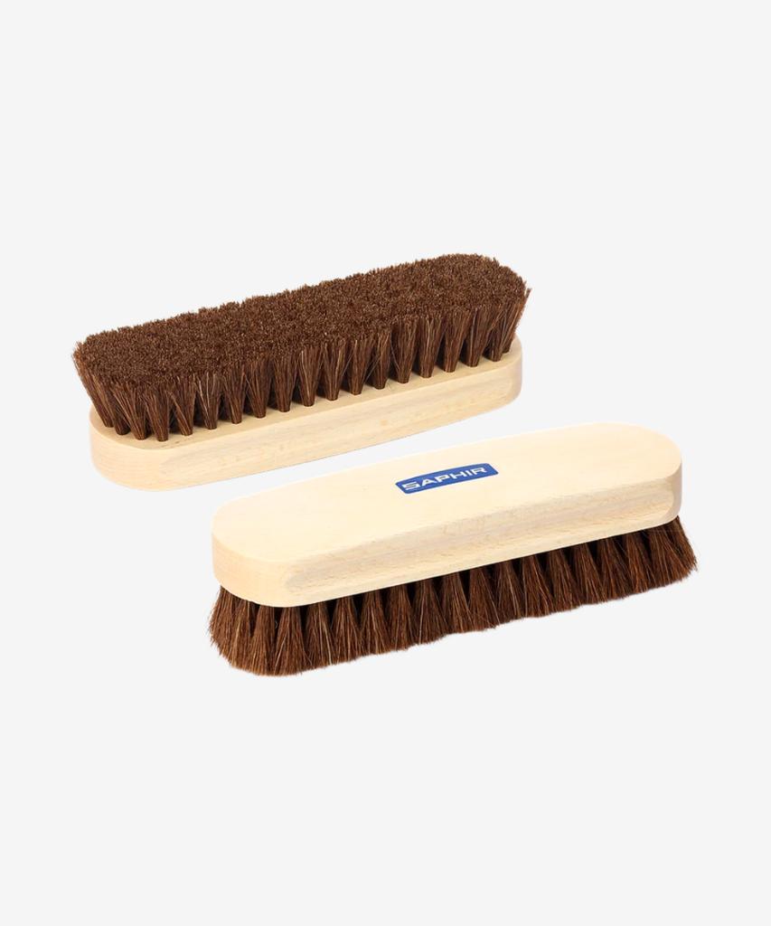 Saphir 18Cm Horsehair Shoe Dusting And Polishing Brush