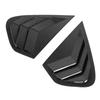 2 Pcs Rear Side Window Louver   Side Window Louvers Shutter Panel Trim for X6 E71 E72 2008 To 2014