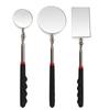 Portable Telescoping Flexible Head Inspection Mirror With LED Light Adjustable 360 Degree Swivel Viewing Auto Hand Tools