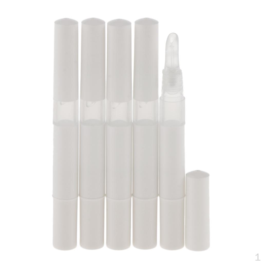 

Empty Pen Make-up Container 5x For / White