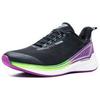 361 Night Shadows Cushioning Low Top Running Shoes Men's Black Purple 572032218-7