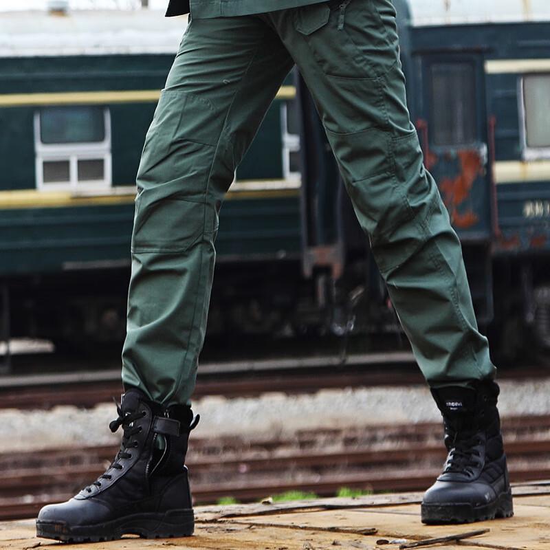

Li Shen Nifengzhe Men s Python Camo Tactical Cargo Pants 28-40
