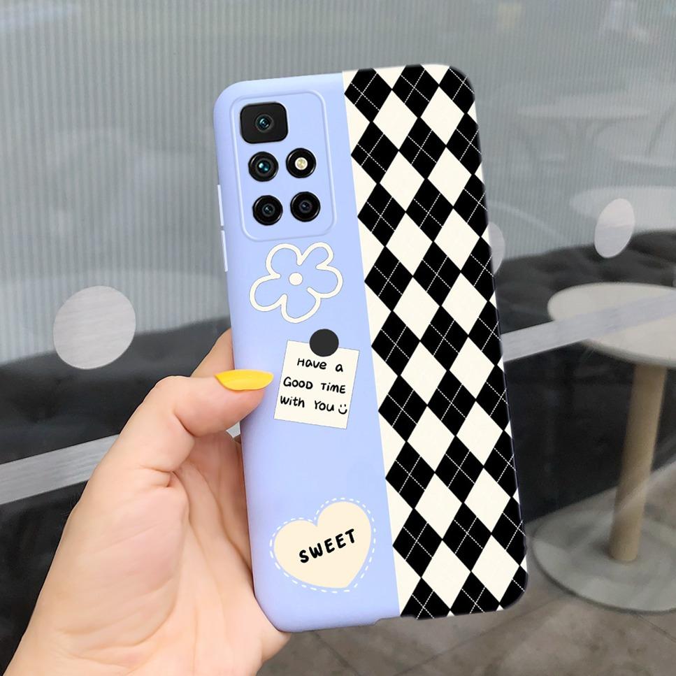 NEW Design For Cover Xiaomi Redmi 10 Case Cartoon Bumper Back Shockproof Soft TPU For Xiomi Redmi 10 Hongmi10 Redmi10 Phone Bag