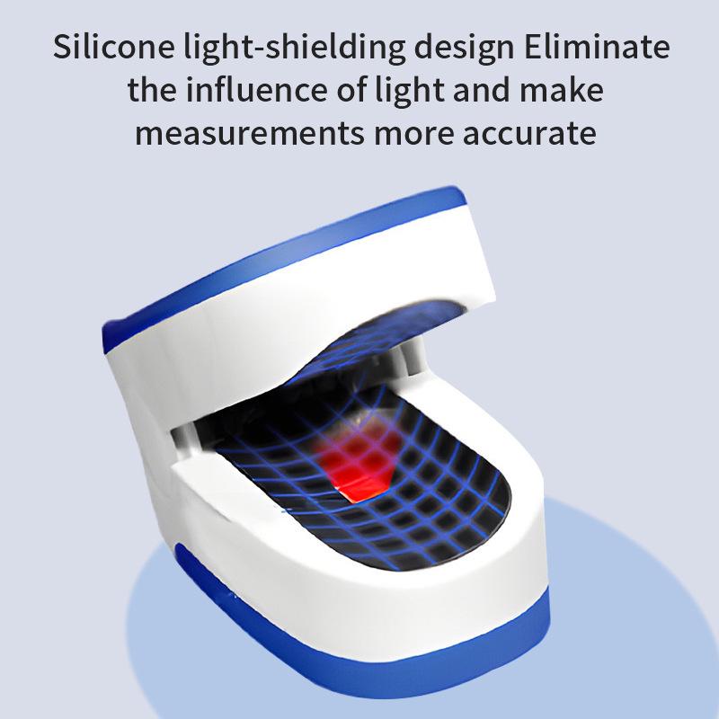Finger-Pulsoximeter & Herzfrequenzmesser - Heim-Blutsauerstoffsättigungsmessgerät