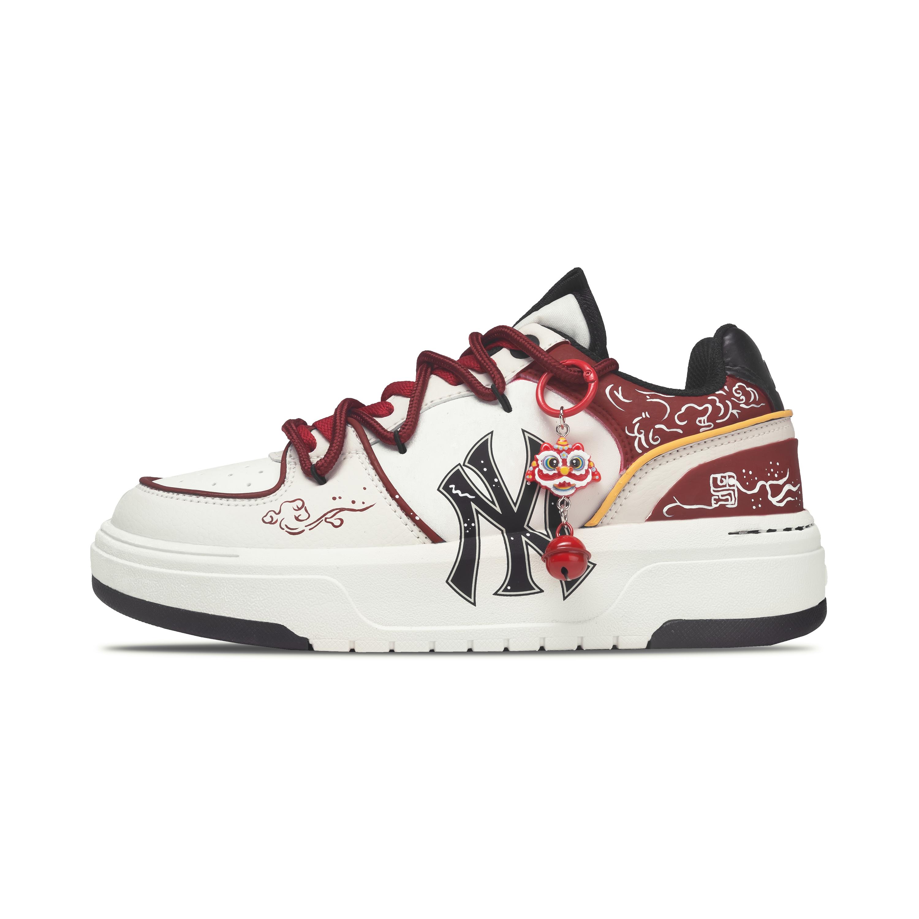 

MLB Chunky Abrasion Resistant Abrasion Resistant Low top Skateboard Shoes Unisex 3ASXCA12N-50WHS(Team1103-) 42.5