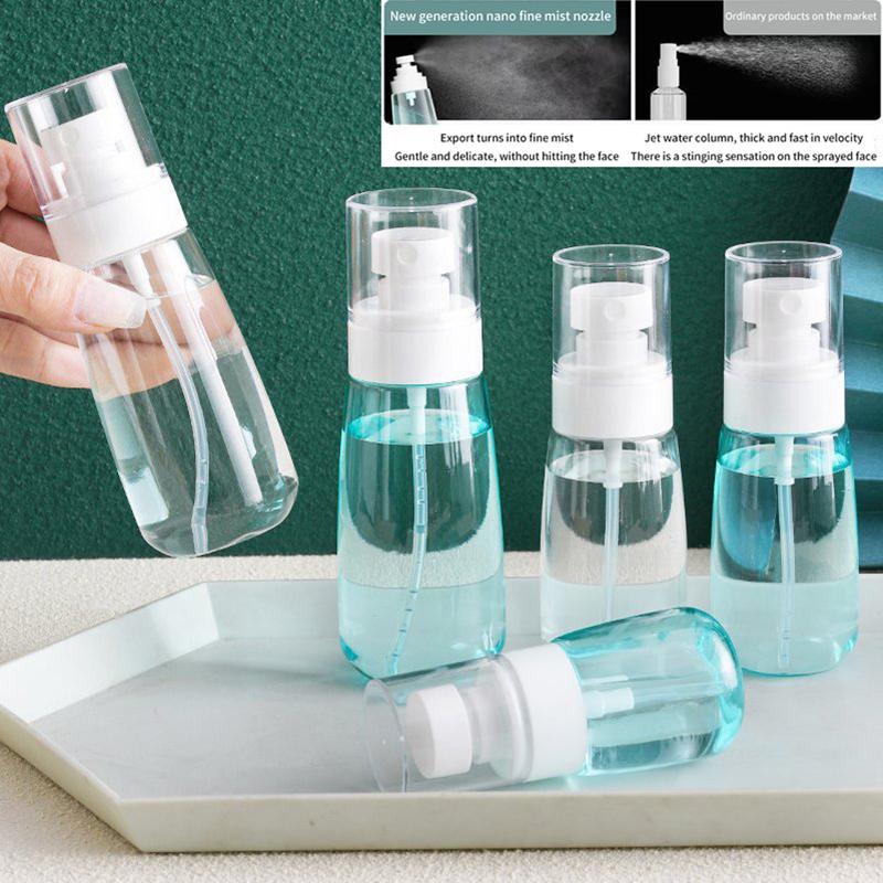Portable 30/60/100Ml Refillable Bottles Transparent Plastic Perfume Atomizer Mini Empty Spray Bottle Travel Accessories