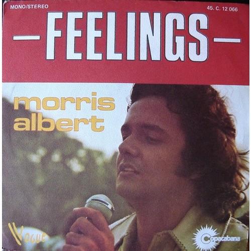 

7inch Record MORRIS ALBERT - Feelings 45C12066 Copacabana, Vog 1975 France Pop Used