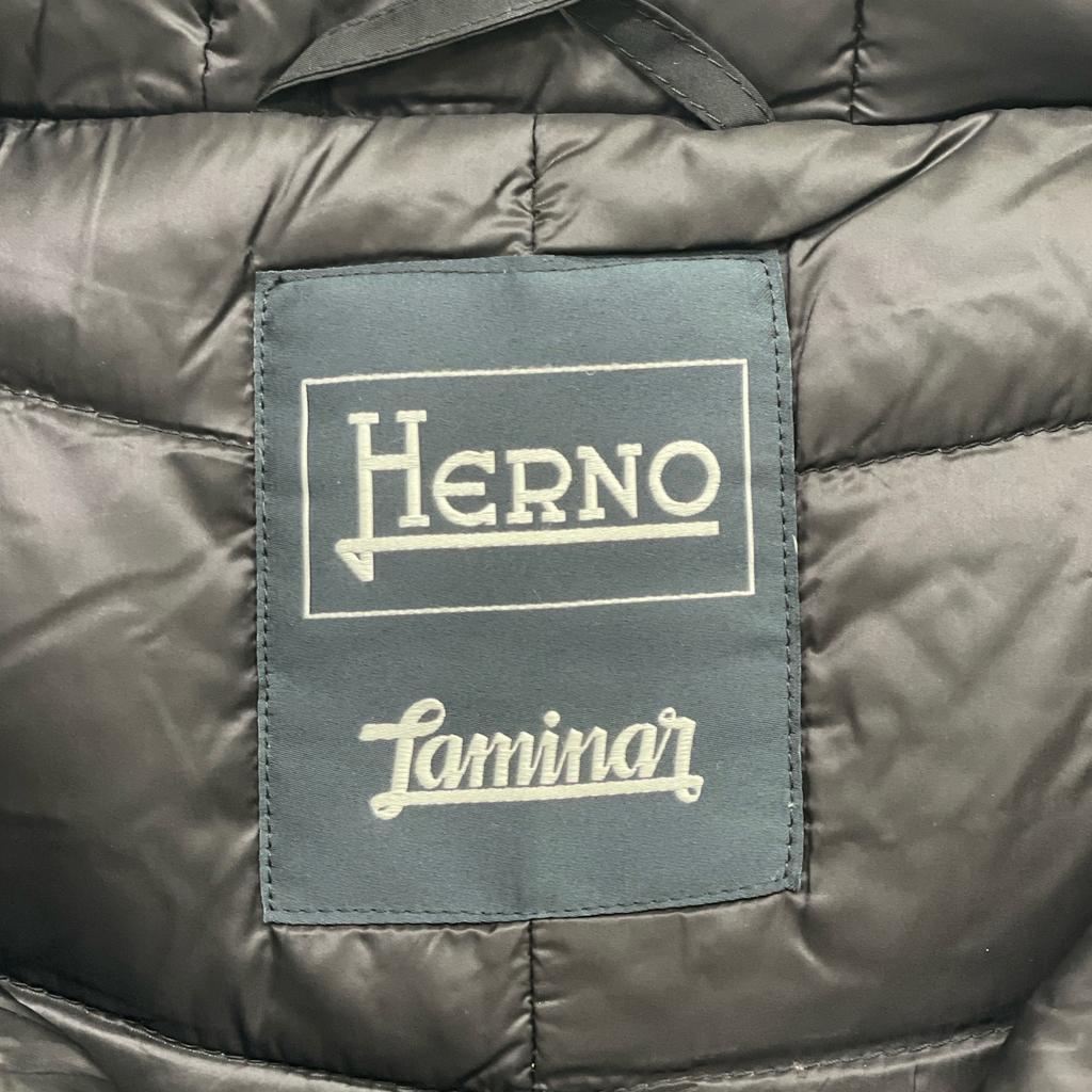 Herno PI047DL Black Gore-Tex Poncho Cape Jacket 38 blackUsed