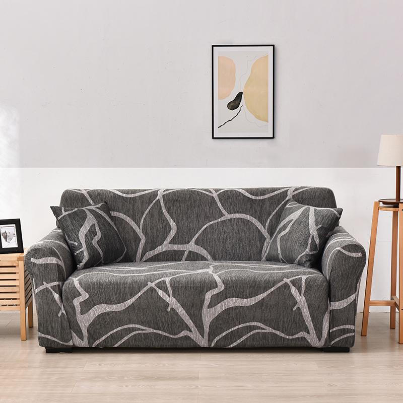 Sofa Cover Geometric Couch Cover Pets Corner L Shaped Chaise Longue Sofa Slipcover 1Pc