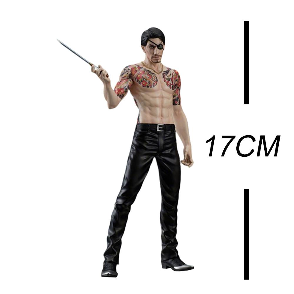 Original illustration figure Goro Majima action figures standing pose Goro Majima figurine PVC model ornament birthday gift 17CM 17CM