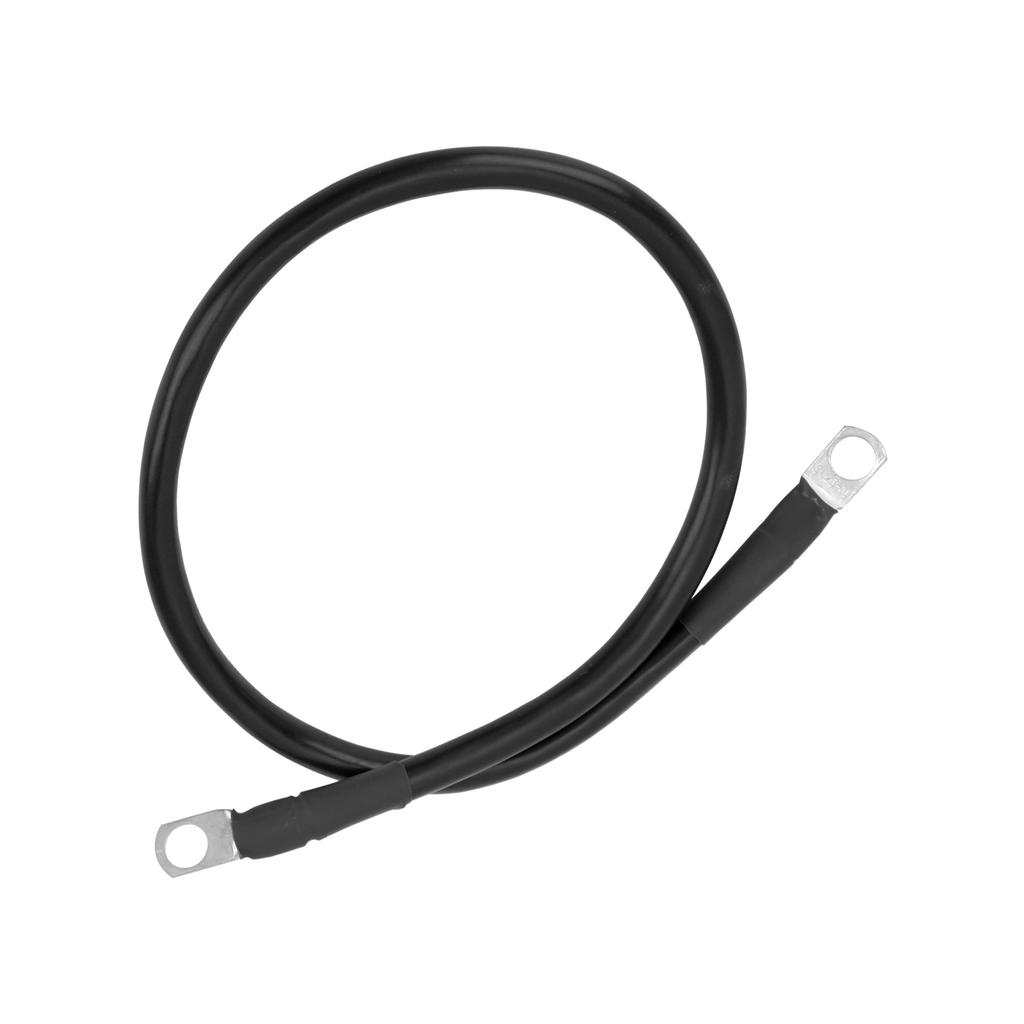 23.6in Ground Wire 4AWG 25mm² 150A High Toughness Earth Cable for Battery Inverter Holder