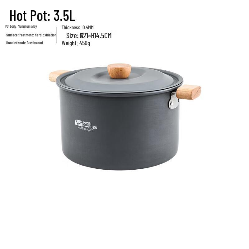 MOBIGARDEN Jiyan 3.5L Camping Hot Pot