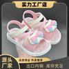Girls' Sandals for Infants and Toddlers, New Summer Model for Baby Girls, Small, Medium, and Large Children, Students, Soft Sole, Direct Supply