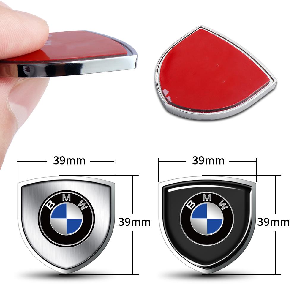 3D Metal Car Logo Emblem Badge Car Styling Stickers Automobiles For BMW E46 E90 F10 E87 E36 F20 E92 Serie 1 Car-Accessories