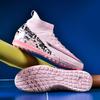 Thorn 16 football shoes men and women high-top teenage students broken nails AG long nails lawn game training sneakers