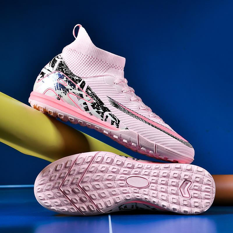 Thorn 16 football shoes men and women high-top teenage students broken nails AG long nails lawn game training sneakers