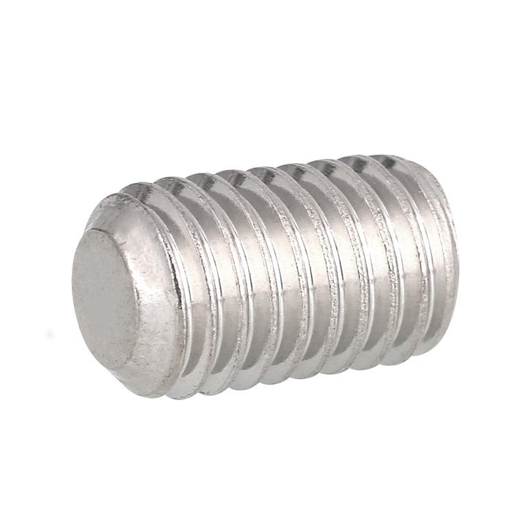 304 Stainless Steel Metric Flat End Grub Screw Set (M3-M12)
