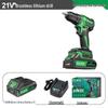 LAOA 21V Perceuse Électrique Sans Fil Sans Balais & Système d'Outils Prise CN (adaptateur inclus)