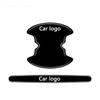 4/8Pcs Car Door Handle Protective Anti-scratch Stickers For Nissan Qashqai X-trail Note Juke Sentra Patrol Almera Navara Leaf