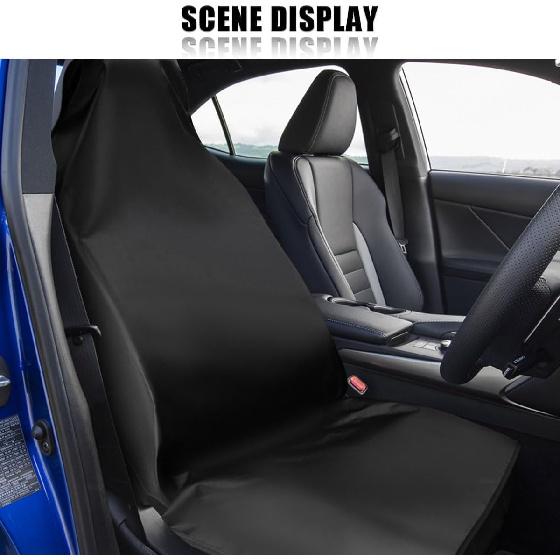 Autositzbezug Schutzhülle, Wasserdicht Fleckenresistent Auto Frontsitzschutz, Universell Staubdicht Fahrzeug Innenraum Sitzbezüge für Autos, SUVs,