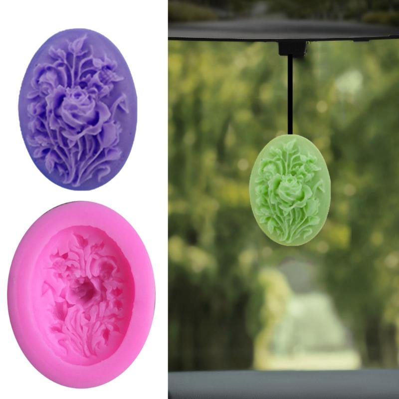 Food Grade Silicone Round Flower Flower Cake Mould for Baking Chocolate Fondant Desserts Easy Demold and Cleaning