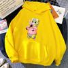 Cartoon Anime SpongeBob SquarePants New Casual Hooded Women's Couple Hooded Sweatshirts
