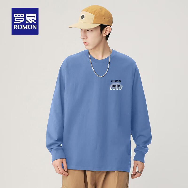 ROMON Men s Custom Cotton Long Sleeve Sweatshirt 2XL 1790₽