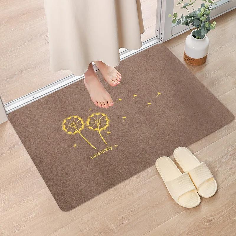 Solid Welcome Entrance Doormats Carpets Rugs For Home Bath Living Room Floor Stair Kitchen Hallway Non-Slip Carpet