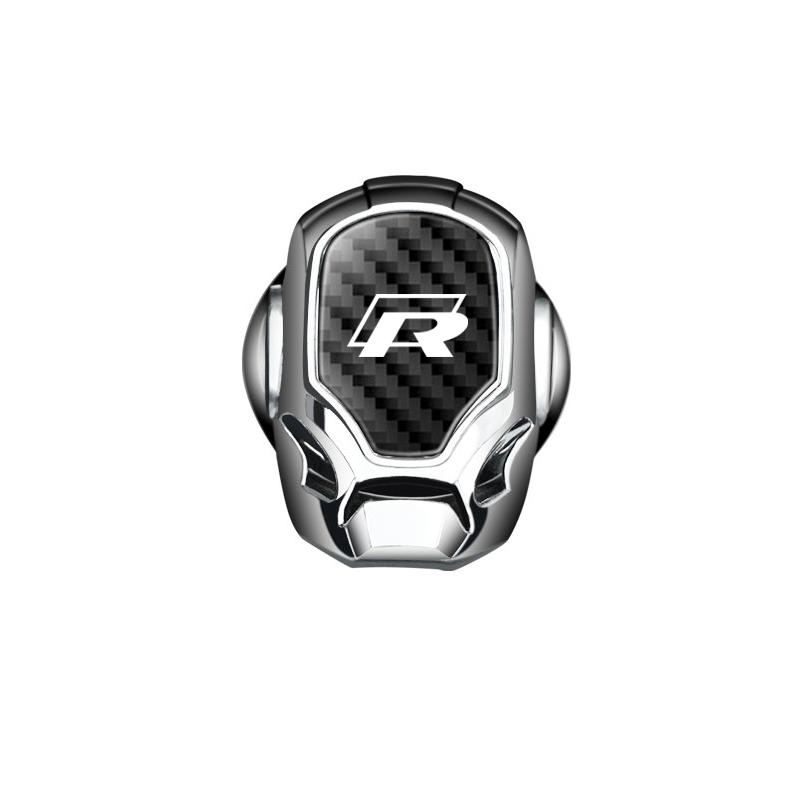 

For VOLKSWAGEN VW 1pcs Car One-Click Start Buttons Protective Cover Decoration For Volkswagen VW R Rline Polo Passat B5 B7 Golf