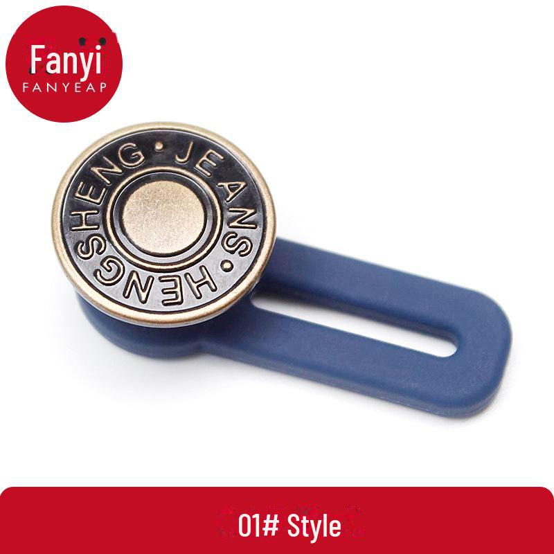 

Регулируемая талия с пуговицами для бесшовных джинсов — бесплатная доставка! Model-1pc