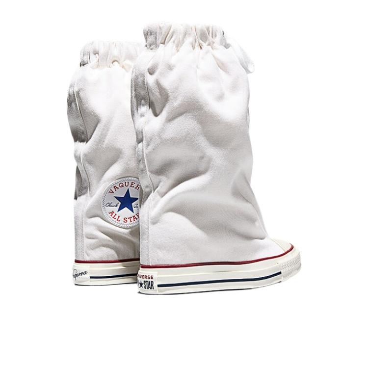 (WMNS) Converse x Vaquera Chuck Taylor All Star XHi Slouch Wedge 'White' Women's A17686C