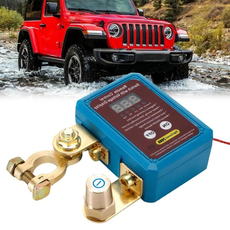 12V 240A Automatic Kill Switch Battery Disconnect Switch Battery Remote Control Switch Leakage Protections