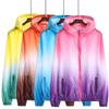 Anpassbare Leichte Atmungsaktive Windjacke für Eltern und Kinder: Unisex Outdoor-Sportjacke mit personalisiertem Logo